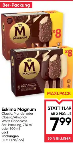 Maximarkt Eskimo magnum classic Angebot
