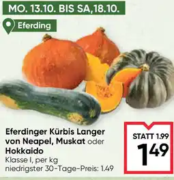 Maximarkt Eferdinger kürbis langer von neapel, muskat oder hokkaido Angebot