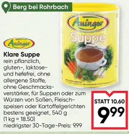 Maximarkt Klare suppe Angebot