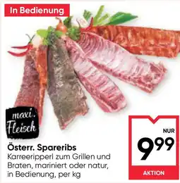 Maximarkt Österr. spareribs Angebot