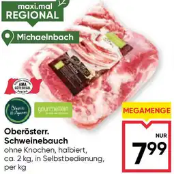Maximarkt Oberösterr. schweinebauch Angebot