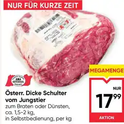 Maximarkt Österr. dicke schulter vom jungstier Angebot