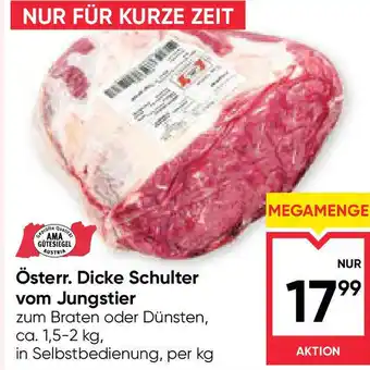 Maximarkt Österr. dicke schulter vom jungstier Angebot