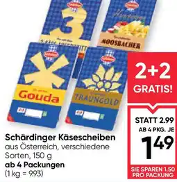 Maximarkt Schärdinger käsescheiben aus österreich Angebot