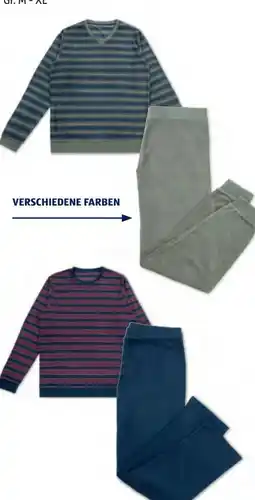 Hofer Up 2 Fashion Herren-Frottee-Pyjama Angebot