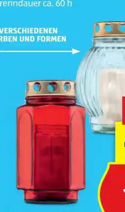 Hofer Glas-Grablaterne Angebot