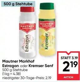 Maximarkt Mautner markhof estragon Angebot