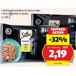 Hofer Katzennassfutter Geflügelvariation in Sauce oder Feine Vielfalt in Gelee HOFER Angebot
