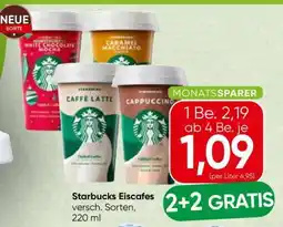 Spar Starbucks Eiscafes Angebot