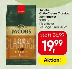 Spar Jacobs Caffé Crema Classico oder Intenso Angebot