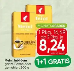 Spar Meinl Jubiläum Angebot
