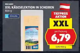 Hofer MILSANI XXL KÄSESELEKTION IN SCHEIBEN Angebot
