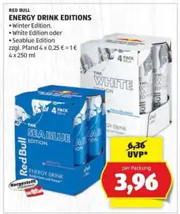 Hofer Red Bull Energy Drink, Editions Angebot