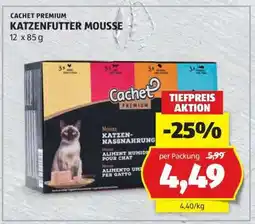 Hofer CACHET PREMIUM KATZENFUTTER MOUSSE Angebot