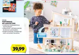 Hofer TOYLINO PUPPENHAUS MIT AUSSTATTUNG Angebot