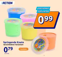 Action Springende Knete Angebot