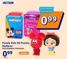 Action Puzzle Palz 3D Puzzle Radierer Angebot