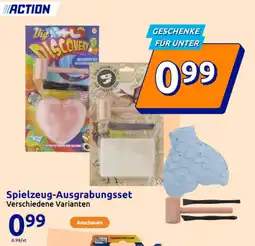 Action Spielzeug Ausgrabungsset Angebot