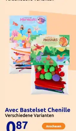 Action Avec Bastelset Chenille Angebot