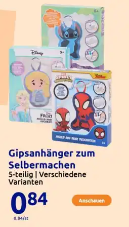 Action Gipsanhänger zum Selbermachen Angebot