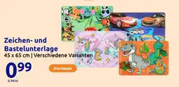 Action Zeichen und Bastelunterlage Angebot