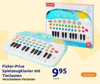 Action Fisher Price Spielzeugklavier mit Tierlauten Angebot