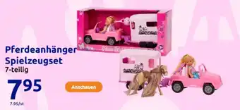 Action Pferdeanhänger Spielzeugset Angebot