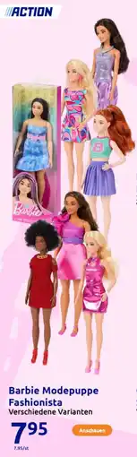 Action Barbie Modepuppe Fashionista Angebot
