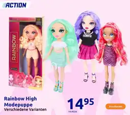 Action Rainbow High Modepuppe Angebot