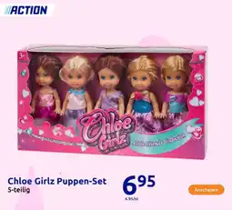 Action Chloe Girlz Puppen Set Angebot