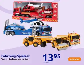 Action Fahrzeug Spielset Angebot