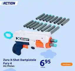 Action Zuru X-Shot Dartpistole Fury 4 Angebot