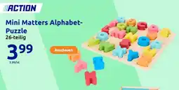 Action Mini Matters Alphabet Puzzle Angebot