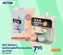 Action Mini Matters Spielzeugkaffeemaschine Angebot