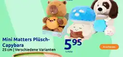 Action Mini Matters Plüsch Capybara Angebot