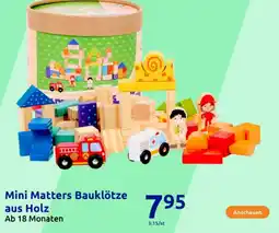 Action Mini Matters Bauklötze Angebot