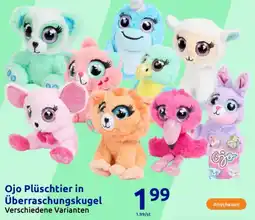 Action Ojo Plüschtier in Überraschungskugel Angebot