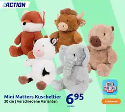 Action Mini Matters Kuscheltier Angebot