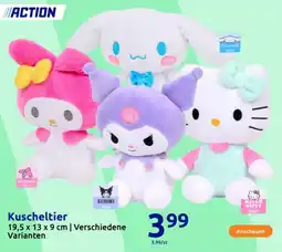 Action Kuscheltier Angebot
