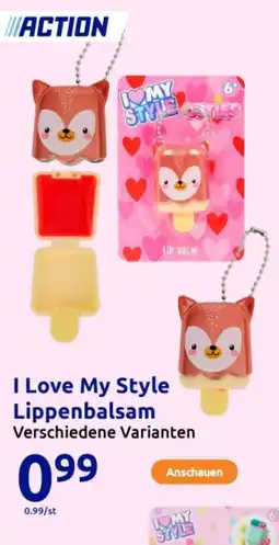 Action I Love My Style Lippenbalsam Angebot
