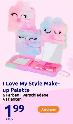 Action I Love My Style Make up Palette Angebot