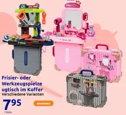 Action Frisier oder Werkzeugspielze ugtisch im Koffer Angebot