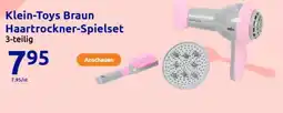 Action Klein Toys Braun Haartrockner Spielset Angebot