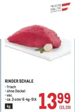 Metro Rinder schale Angebot