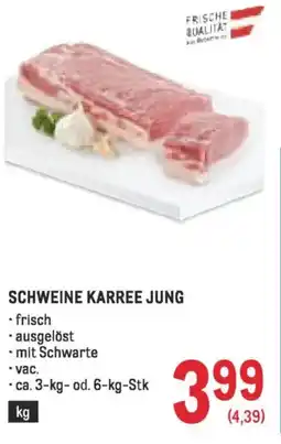 Metro Schweine karree jung Angebot