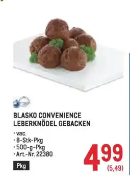 Metro Blasko convenience leberknödel gebacken Angebot
