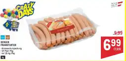Metro Berger frankfurter Angebot
