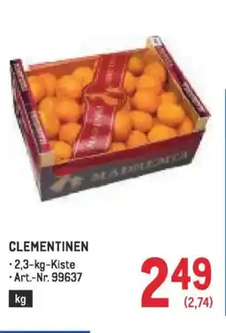 Metro Clementinen Angebot