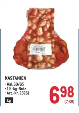 Metro Kastanien Angebot