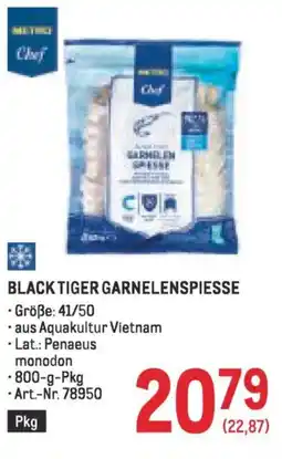 Metro Black tiger garnelenspiesse Angebot